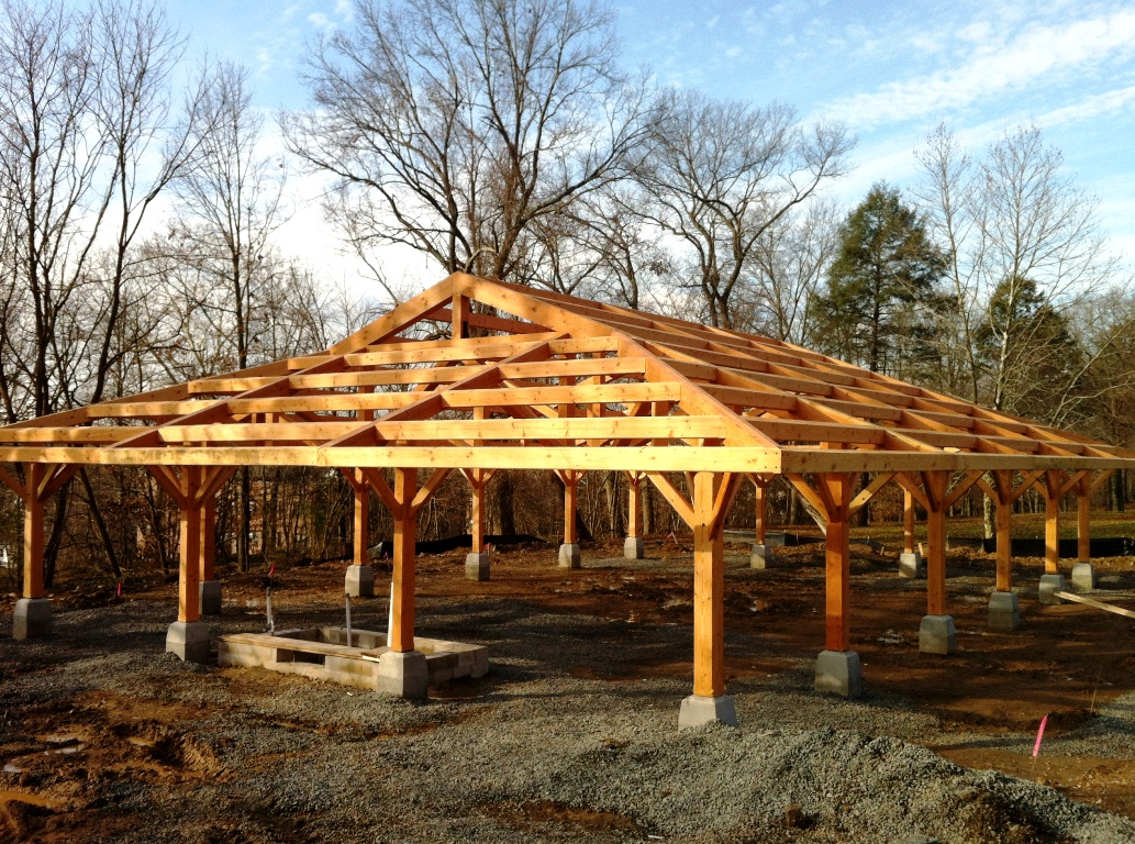 Cadwalader Pavilion Douglas Fir Timber Frame State Park