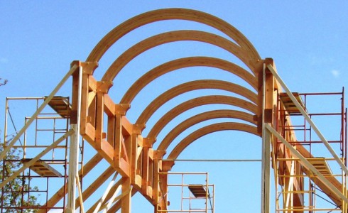 Glulam Timber Arches