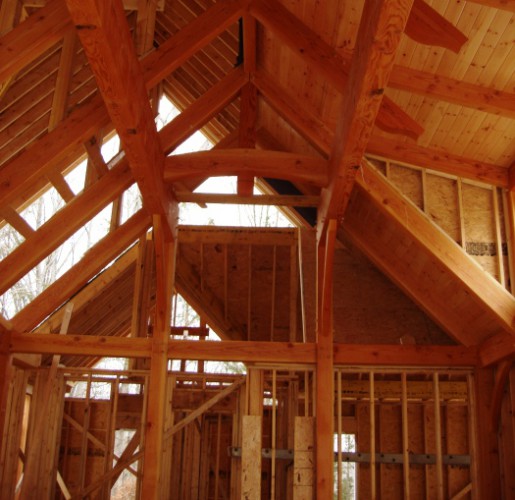 Timber Frame Design Featuring Principal Purlins