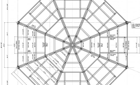 Spruce Peak Base Lodge - 80' Octagon Timber Frame